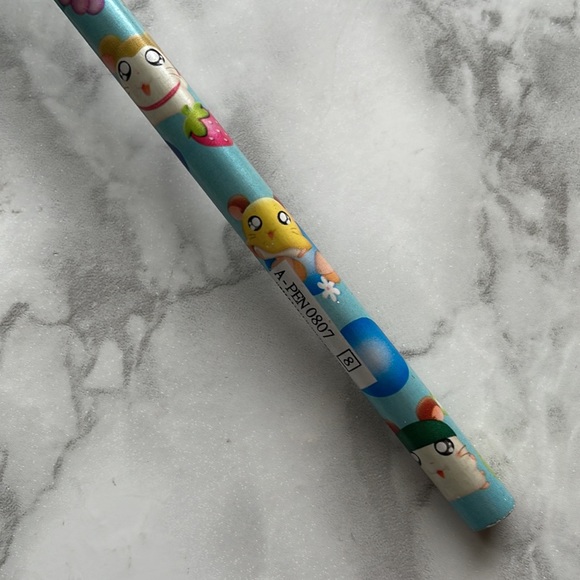 Vintage USED HAMTARO pencils - Picture 8 of 8